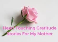 14 Short Heart Touching Gratitude Stories For My Mother