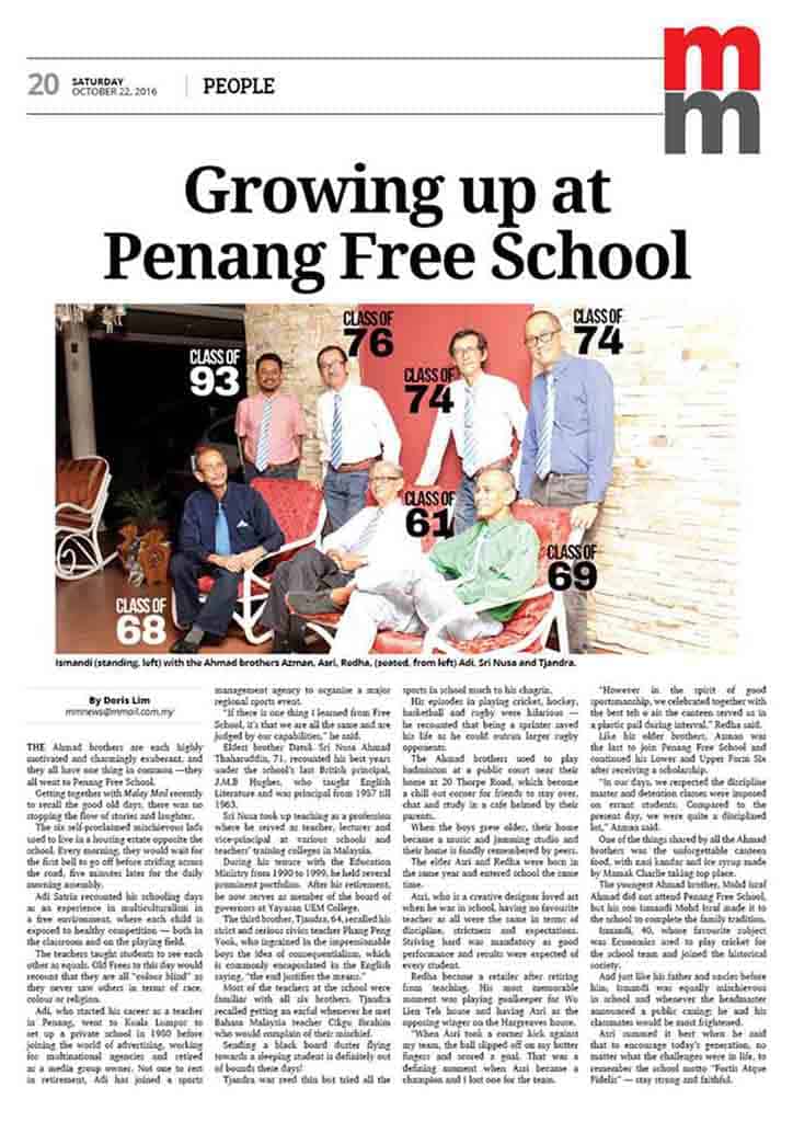 Penang Free School Old Boys