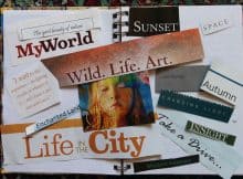 How to Make a Travel Vision Board With Great Vision Board Ideas.